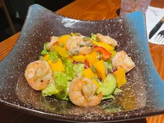 烤虾芒果沙拉-澳骄 Aussie Kitchen·手工披萨·西餐(国大店)