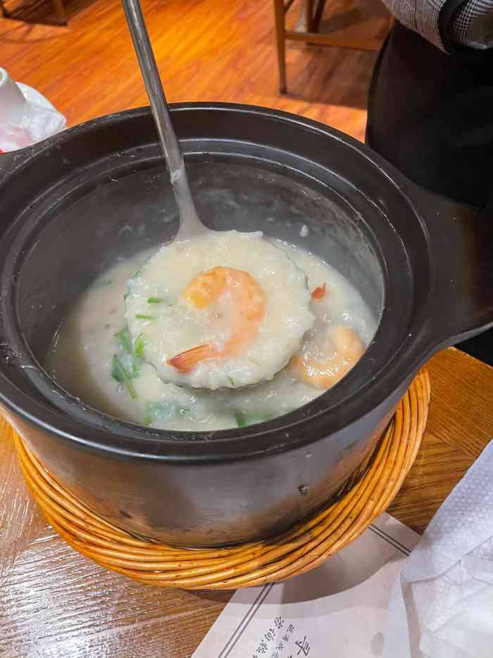 潮粥记海鲜砂锅粥(南市场店)-"海鲜粥又鲜又美味[调皮]推荐菜: 1.