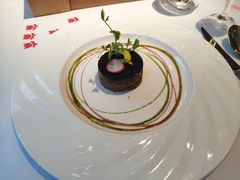 黑鱼籽酱香牛肉木瓜塔塔-王品牛排(合肥万象城店)