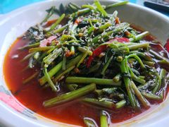 叁巴酱炒空心菜-My Way Town买味堂·东南亚餐厅(亦庄店)