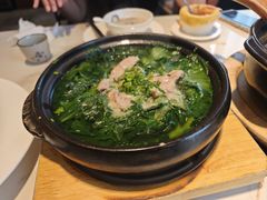 农家土猪肉浸菜青-滋粥楼·顺德菜(番禺广场总店)
