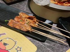 炭烤精品五花-嘎嘎鸭脑壳(蜀汉路店)