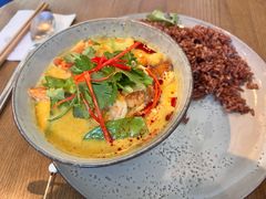 泰式黄咖喱鲷鱼虾仁饭-wagas(暖山店)