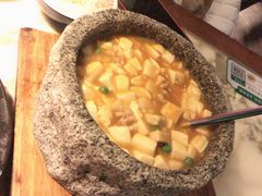 石锅鸡汤豆腐-绿茶餐厅(壹方天地店)