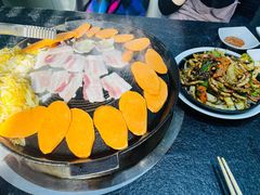 烤猪五花肉-海花锅盖烧烤店(怡馨家园店)