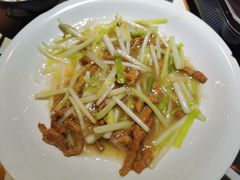 韭黄炒肉-王妈热卤·川味馆(海昌店)