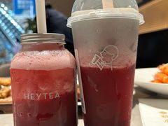芝士杨梅-喜茶(上海北外滩来福士店)