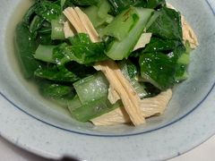 腐竹炒有机杭白菜-佬肥猫·浙江乡村菜(国华广场店)