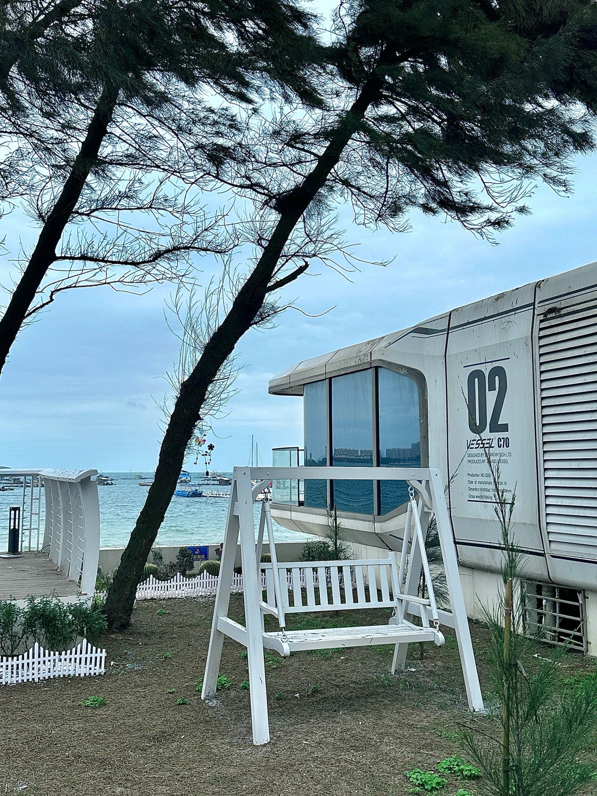 东山岛!躺在床上看海!过来一定要住的海景民宿