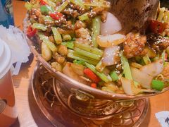 -渝胖子老城区炭火蛙锅(临城店)