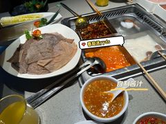捞派手撕毛肚-海底捞火锅(东方时代广场店)