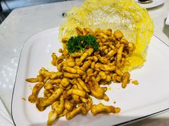 蟹黄白玉菇-后海16号·北京私房菜