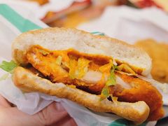 青花椒风味麦辣鸡腿汉堡-麦当劳(余姚北站店)