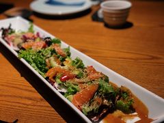 辣味鲑鱼鳄梨沙拉-贰捌零叁精致料理(钱湖店)