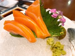 挪威三文鱼腩厚切-熊串烧亭.居酒屋(珠江路店)
