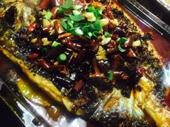 -探鱼·鲜青椒爽麻烤鱼(广州花都来又来店)