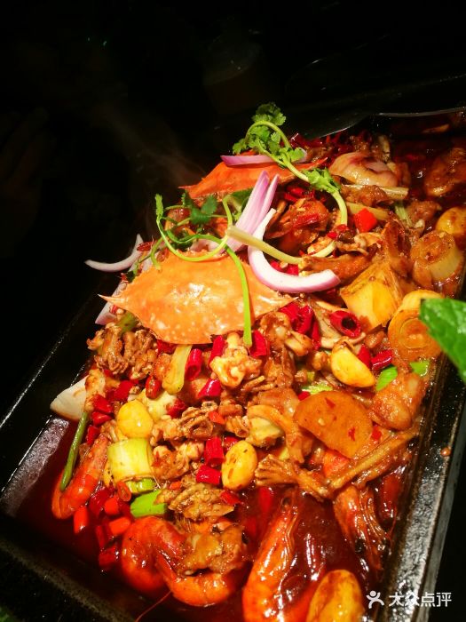 蛙先生碳烤牛蛙-海陆空-菜-海陆空图片-上饶美食-大众点评网