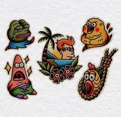 -老兵纹身·原创设计·修改遮盖