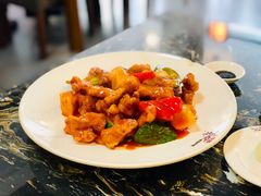 菠萝黄瓜咕咾肉-桃园中华料理炸酱面(燕儿岛路店)