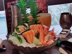 三文鱼刺身-極上萬膳·日料放题(来福士江景店)