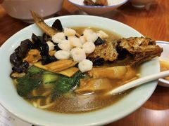 虾仁黄鱼面-奎元馆.百年奎元.非遗传承(西湖边的解放路店)