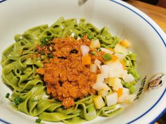 菠菜酱汁面-吴满满油泼面(北方风味园店)
