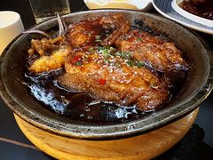 铁板石碟鱼-苏城小院·园林精致苏州菜(斜塘老街店)