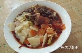Beef Sauce Handmade Noodles