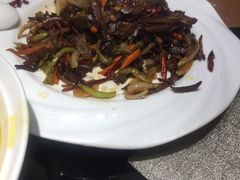 炒羊杂-蒙古人烤羊大师·绿野餐厅(工农大路店)