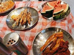 -生火火·地摊小炉子烧烤自助.鲜切牛羊肉(龙湖北城天街店)