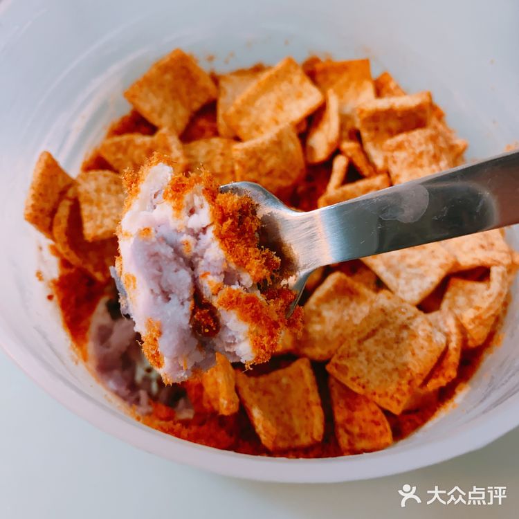 自制紫薯芋泥小盒子。