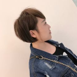 Yishen短发作品-3AM HAIR SALON烫发染发接发