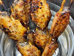 招牌秘烤鸡翅-炒豆合作社(东四总店)