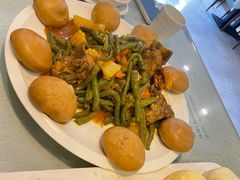 长豆角烧茄子-黄家饺子东北特色菜馆(湖滨商业街店)