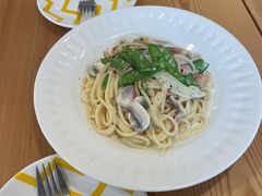 奶油蘑菇培根意面-4U CAFE(广景苑店)