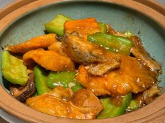烧汁凉瓜三文鱼骨-滋粥楼·顺德菜(番禺广场总店)
