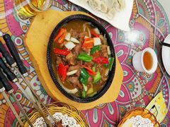 孜然炒烤肉-新疆红柳花餐厅(新洲店)