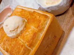 冰淇淋香草厚多士-大树餐厅(益田假日店)