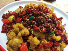 干煸牛蛙-叶派龙虾•招牌香辣蟹·海鲜(中海国际店)