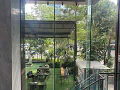 -深圳温德姆至尊酒店·大堂吧·户外花园