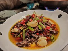 小炒黄牛肉-佬麻雀·剁椒鱼头(京基KK One店)