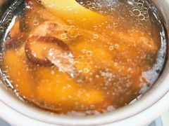 茶树菇龙骨炖鸡脚汤-荔园小馆(园岭新村二期店)