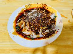 凉拌猪耳朵-温记府廟豆汤饭·始于1955年(海椒店)
