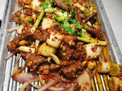 葱椒爆牛肉-绿茶餐厅(城西银泰城店)