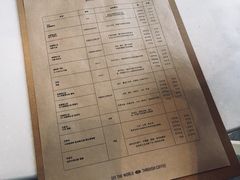 菜单-% Arabica阿拉比卡咖啡(深圳湾万象城店)
