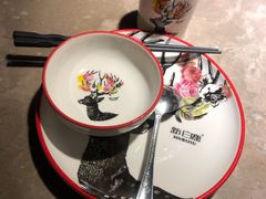 餐具摆设-新白鹿餐厅(金鹰新街口店)