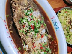 -二姐家三个拿手菜·北塘海鲜·大馅锅贴王(成林道店)