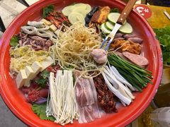 -陈叉子钢盆烤肉(中原万达店)
