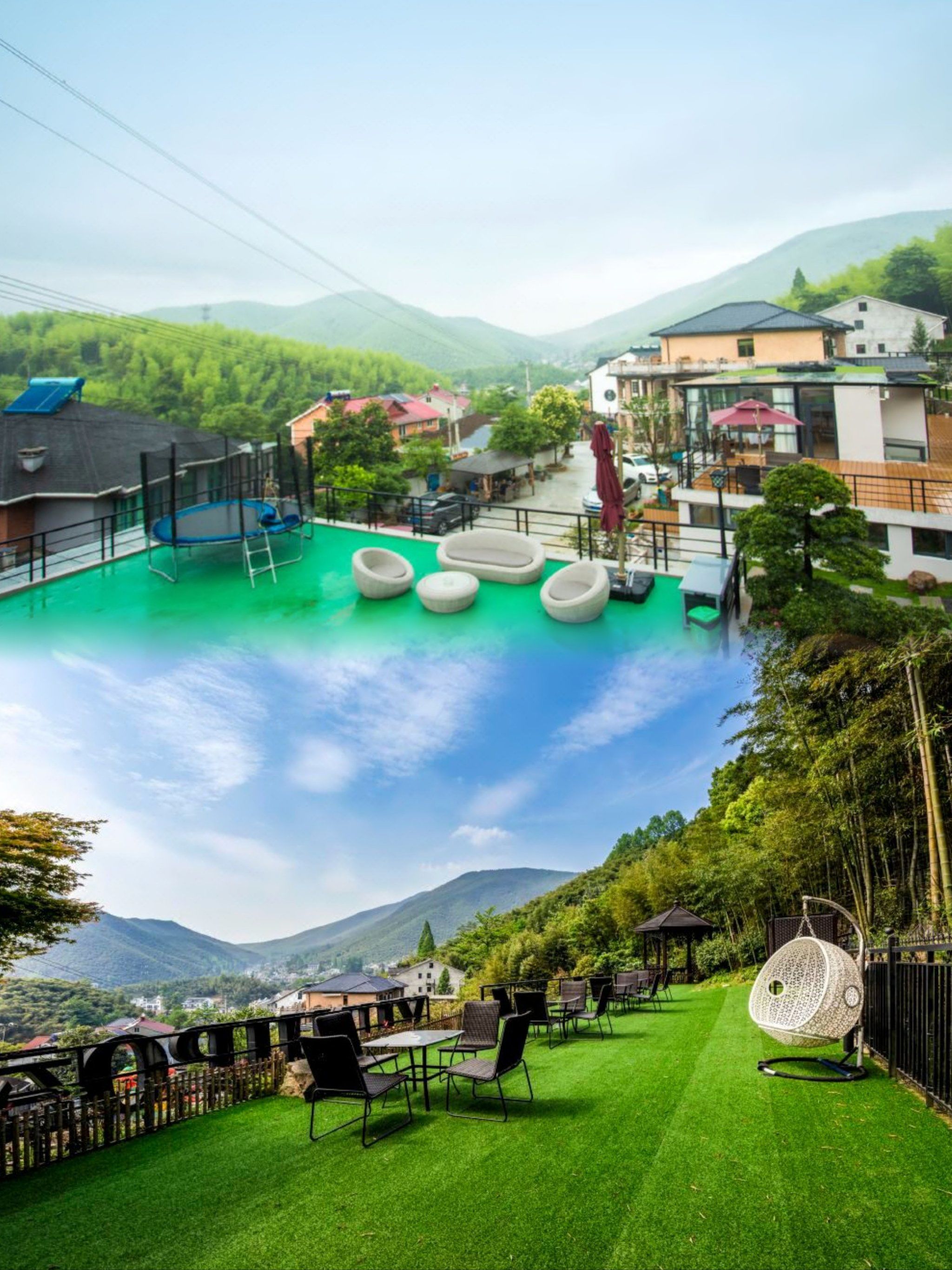 97莫干山温泉7615民宿6015带娃家庭一定要来住这里6015