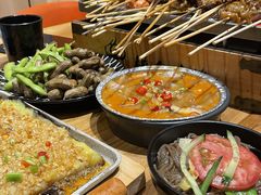 铁板茄子-铁人烧烤(北京店)